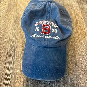 Blue Boston Massachusetts Cap